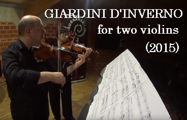 giardini d'inverno - video